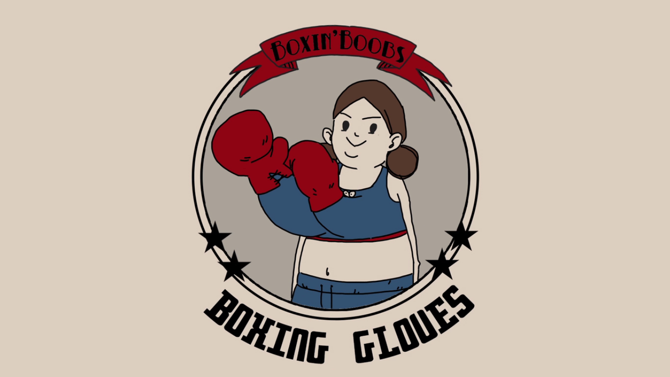 Boxin’ Boobs Boxing Gloves